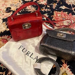 Furla vinyl bag